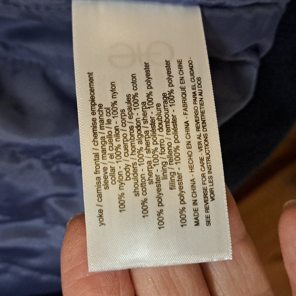 Bass Outdoor  quilted bomber L coat - Picture 8 of 9